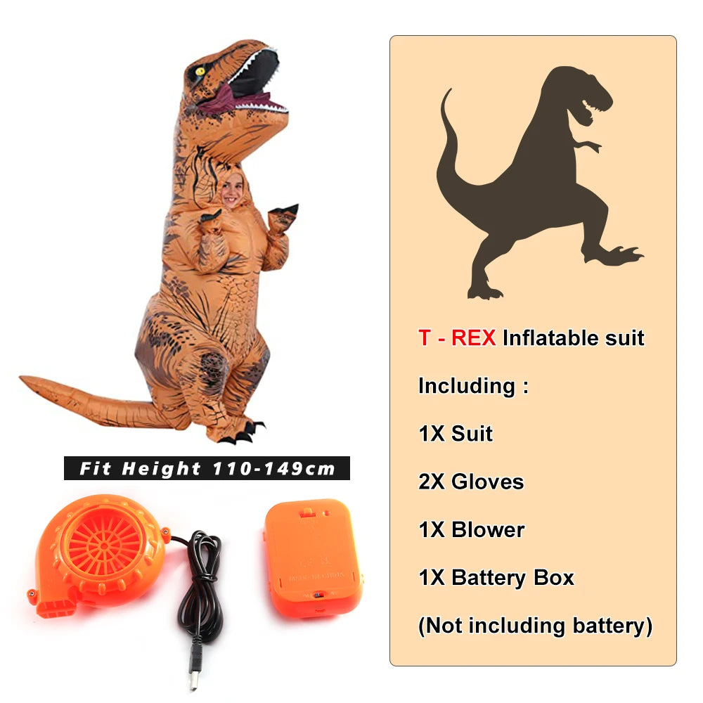 Tyrannosaurus Dinosaur Costume - Inflatable T-rex