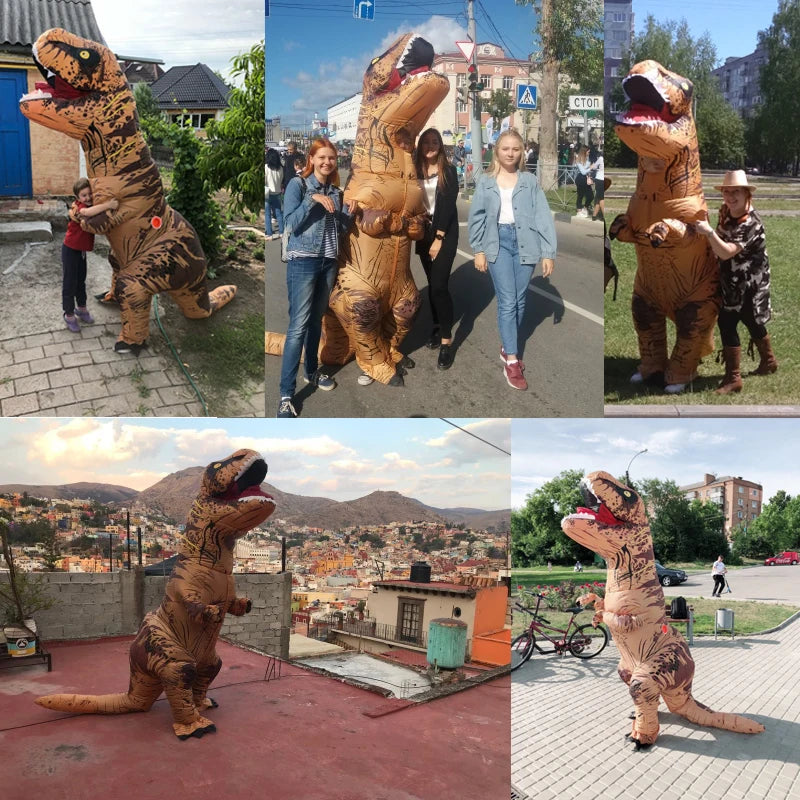 Tyrannosaurus Dinosaur Costume - Inflatable T-rex