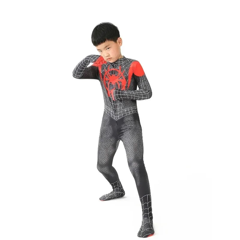 Kids Miles Morales Far From Home Cosplay Costume