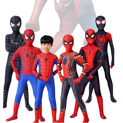 Kids Miles Morales Far From Home Cosplay Costume